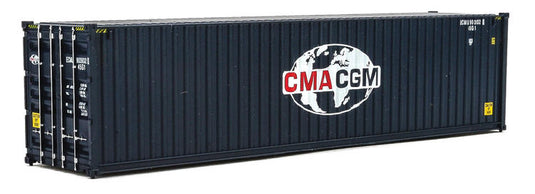 Walthers SceneMaster HO 40' Hi-Cube Corrugated-Side Container - CMA-CGM