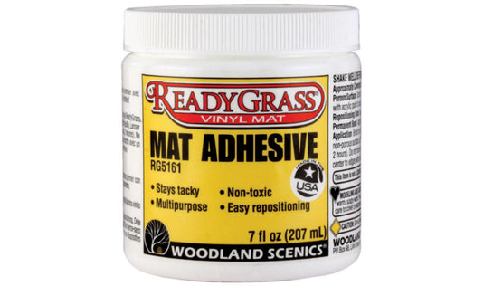 Woodland Scenics Ready Grass Mat Adhesive 7oz 207mL