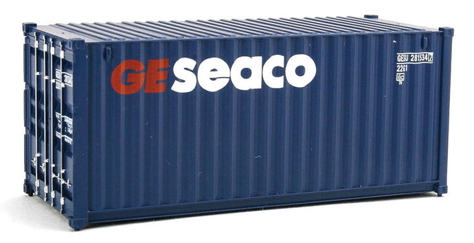 Walthers SceneMaster HO 20' Corrugated Container - GE Seaco