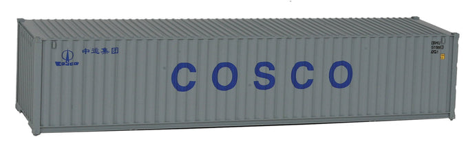 Walthers SceneMaster HO 40' Corrugated Container - China Ocean Shipping Co.