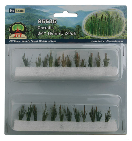 JTT Miniature HO Cattails 3/4