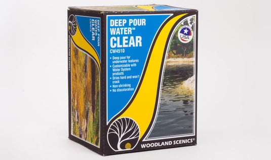 Woodland Scenics Deep Pour Water - 12oz 355mL Clear