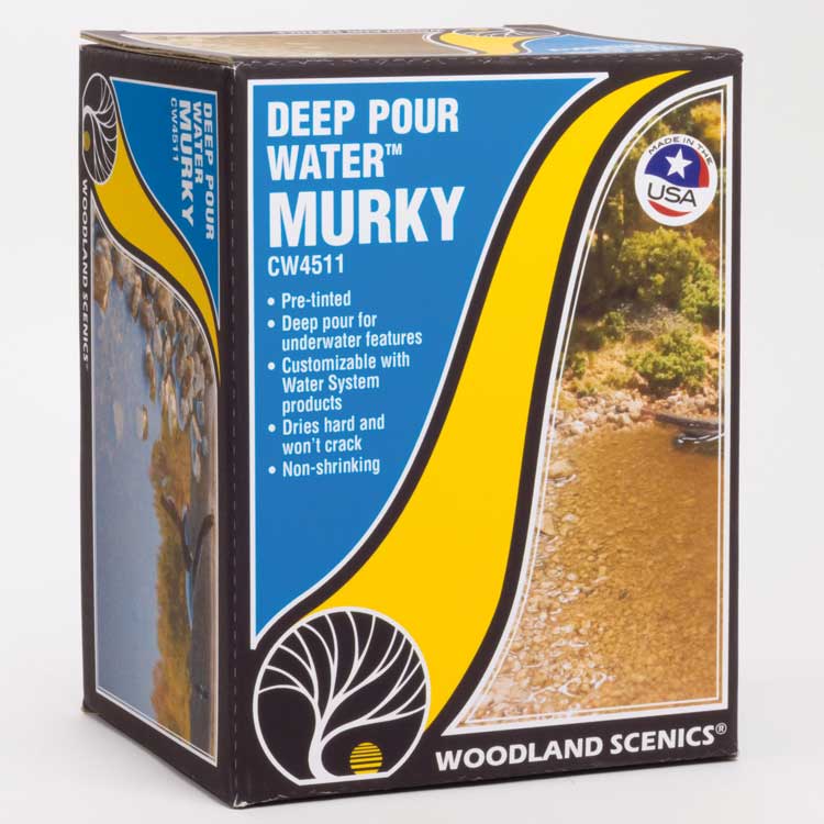 Chargez l&#39;image dans la visionneuse de la galerie, Woodland Scenics Deep Pour Water Murky 12oz. 355ml.
