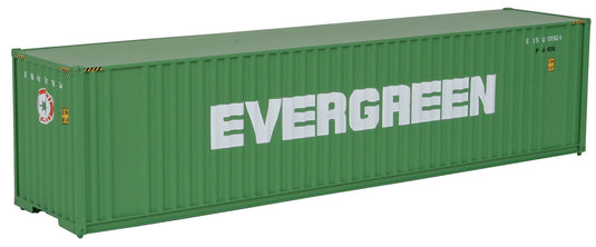 Walthers SceneMaster HO 40' Hi Cube Corrugated Container w/Flat Roof - Evergreen