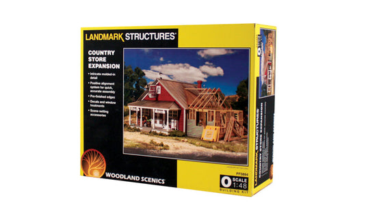 Woodland Scenics Landmark Structures Country Store Expansion Kit - 13-1/8 x 11