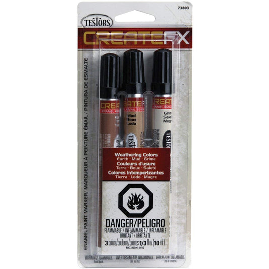 Testor Create FX Enamel Paint Marker Earth-Mud-Grime