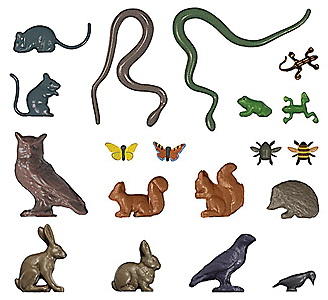 Busch Small Animal Set - pkg(8)