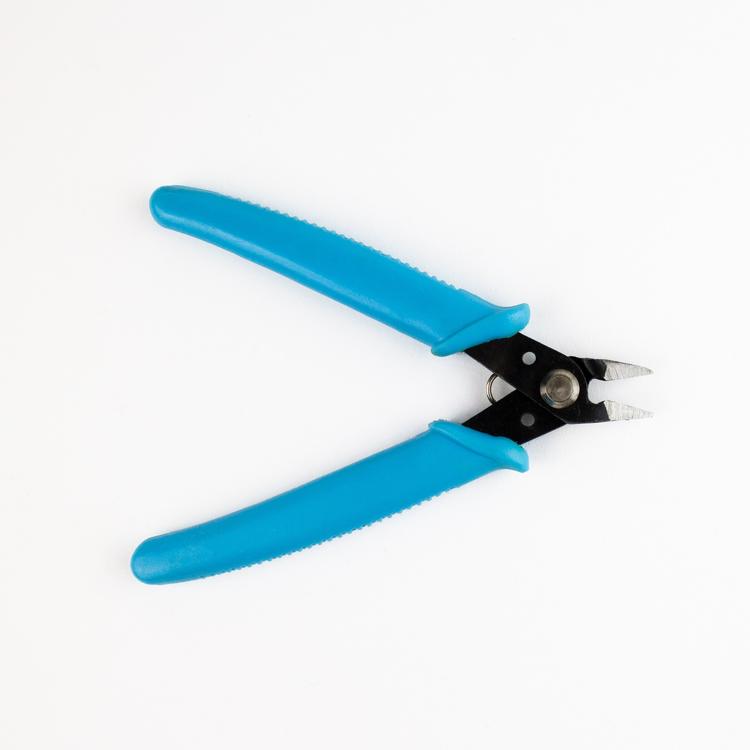 Chargez l&#39;image dans la visionneuse de la galerie, Excel Spring Loaded Soft Grip Pliers - Sprue Cutter (blue)
