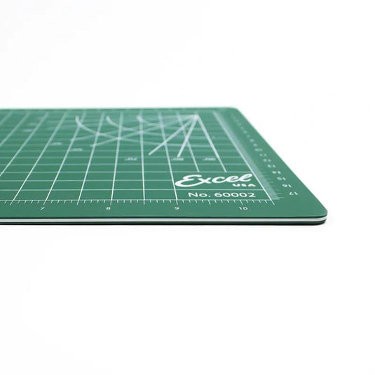 Excel Self-Healing Cutting Mat - Green - 8 x 12  20.3 x 30.5cm