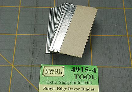 Northwest Short Line Single-Edge Razor Blades -- For Chopper #53-494 (Sold Separately) pkg(8)