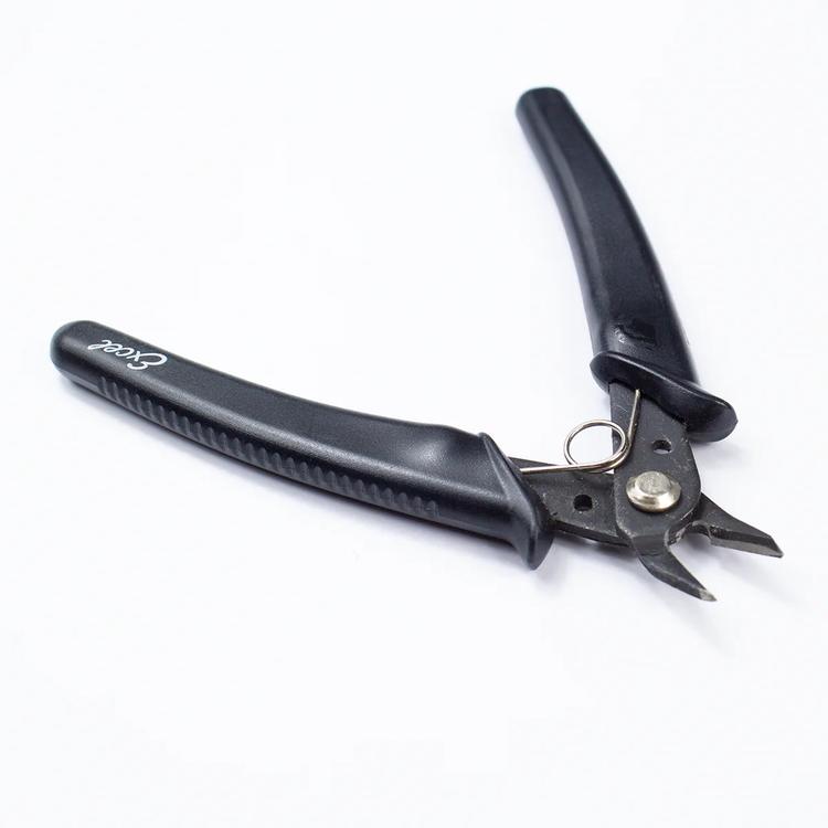 Chargez l&#39;image dans la visionneuse de la galerie, Excel Spring Loaded Soft Grip Pliers - Sprue Cutter (black)
