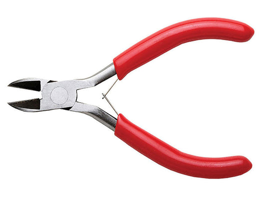 Excel Spring Loaded Soft Grip Pliers - 4-1/2 Wire Cutter Carded