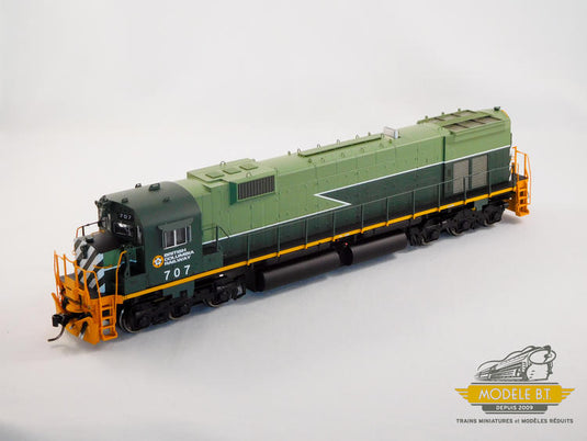 Bowser Executive HO MLW M630 - w/DCC & Sound - BC Rail (Two-Tone Green) : #707