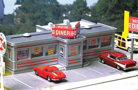 City Classics Route 22 Diner -- Kit - 6-1/2 x 4 x 2  16.5 x 10 x 5.1cm