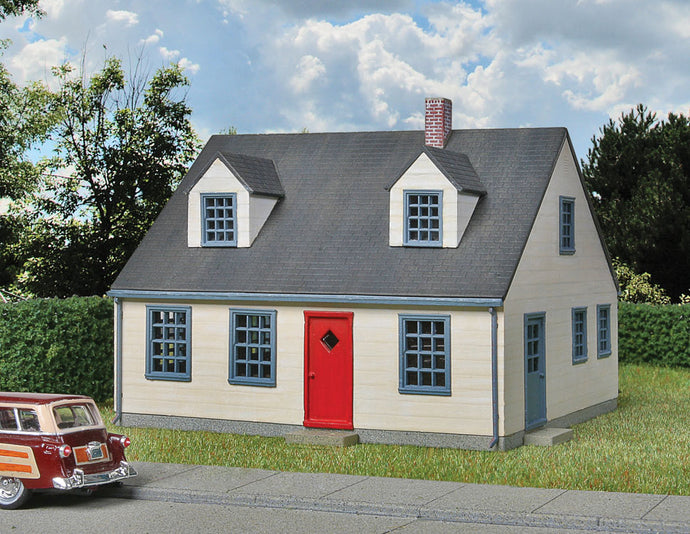 Walthers Cornerstone HO Cape Cod House - Kit