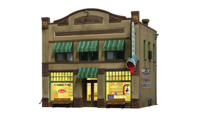 Woodland Scenics Dugan's Paint Store - Built & Ready Landmark Structures(R) -- Assembled