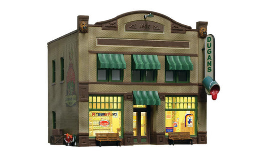 Woodland Scenics Dugan's Paint Store - Built & Ready Landmark Structures(R) -- Assembled