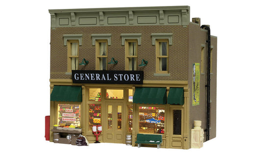 Woodland Scenics Lubener's General Store - Built-&-Ready Landmark Structures(R) -- Assembled