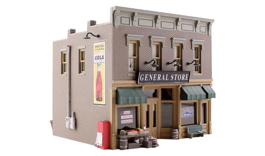 Woodland Scenics Lubener's General Store - Built-&-Ready Landmark Structures(R) -- Assembled