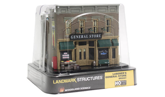 Woodland Scenics Lubener's General Store - Built-&-Ready Landmark Structures(R) -- Assembled