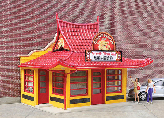 Walthers Cornerstone HO Golden Dragon Chinese Take Out - Kit