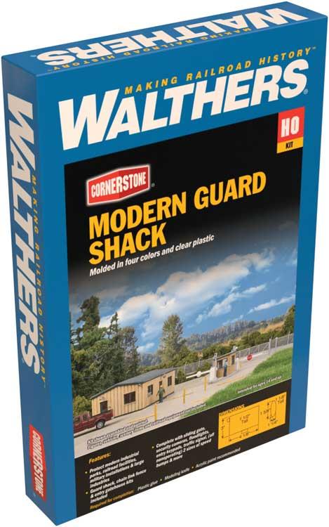 Walthers Cornerstone Modern Guard Shack -- Kit