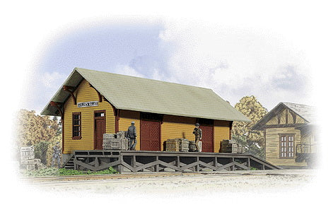 Walthers Cornerstone HO Golden Valley Freight House - Kit