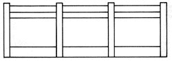 City Classics Long Lower Walls -- Less Doors pkg(2)