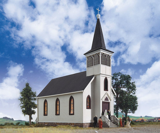 Walthers Cornerstone HO Cottage Grove Church - Kit