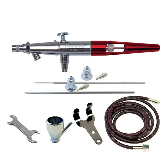 Paaschee VL-202S Airbrush Set with Metal Handle and All Three Heads