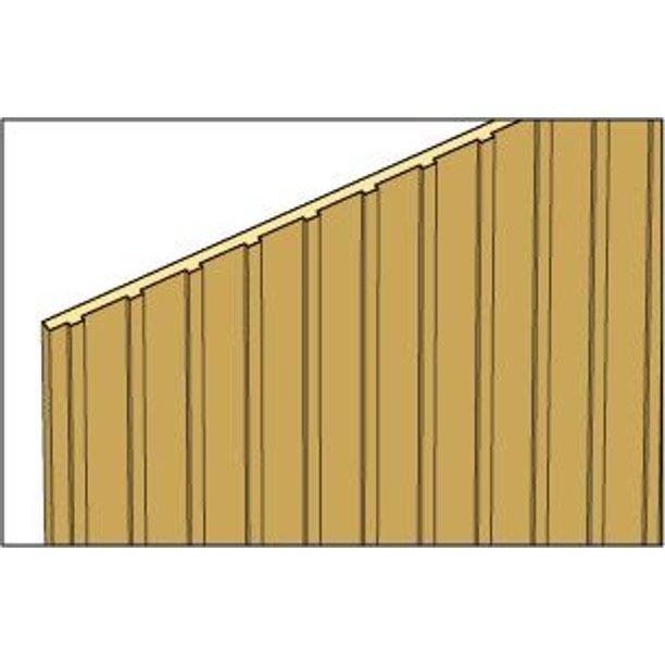 Northeastern Scale Lumber Siding Packs - Board & Batten - pkg(2; each 11 x 3) -- 3/32