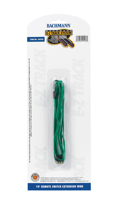 Bachmann E-Z Track Switch Extension Cable 10' 3m (green)