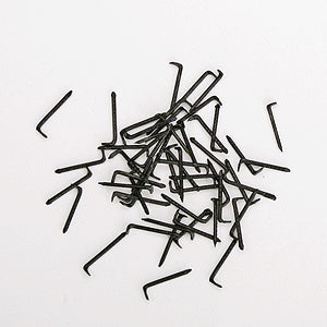 Micro Engineering Blackened Metal Spikes -- Small 1/4 Long pkg(1000) Approximately