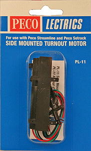 Peco HO Side Mounting Turnout Motor - PL-11