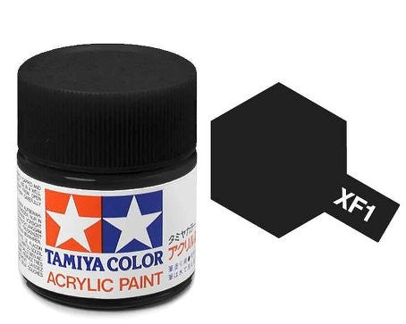 Tamiya Paint XF1 Flat Black 10ml.