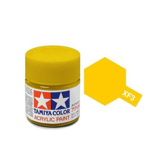 Tamiya Paint XF3 Flat Yellow 10ml.