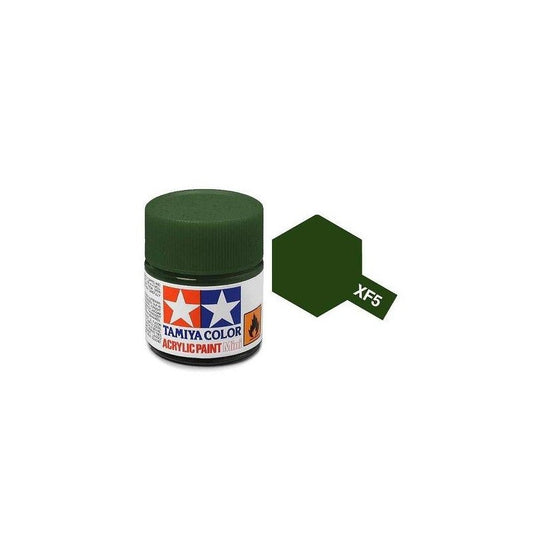 Tamiya Paint XF5 Flat Green 10ml.