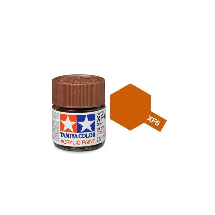 Tamiya Paint XF6 Flat Copper 10ml.