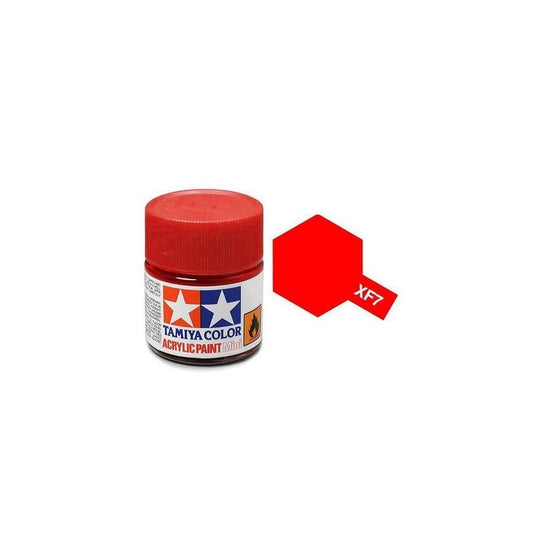 Tamiya Paint XF7 Flat Insigna Red 10ml.