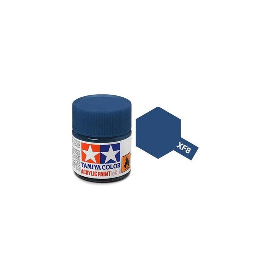 Tamiya Paint XF8 Flat Blue 10ml.