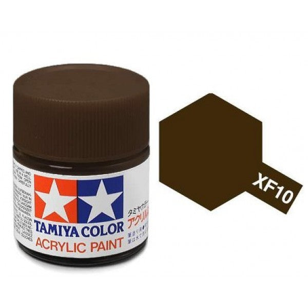 Tamiya Paint XF10 Flat Brown 10ml.