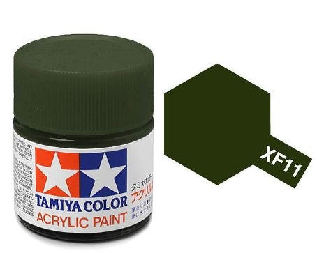 Tamiya Paint XF11 Flat Navy Green 10ml.