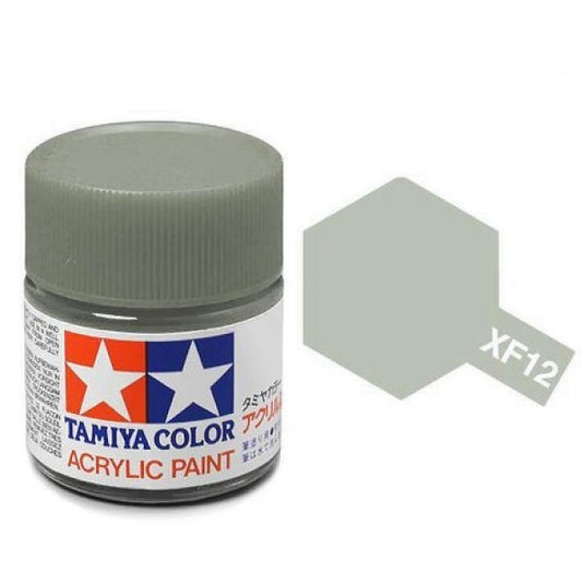 Tamiya Paint XF12 Flat Navy Under-Wing Grey 10ml.