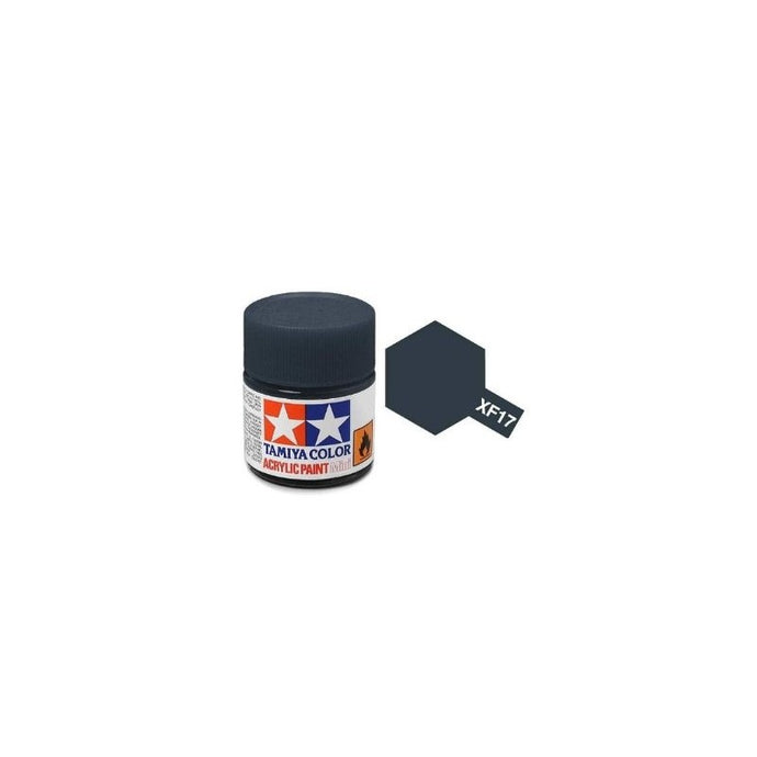 Tamiya Paint XF17 Flat Sea Blue 10ml.