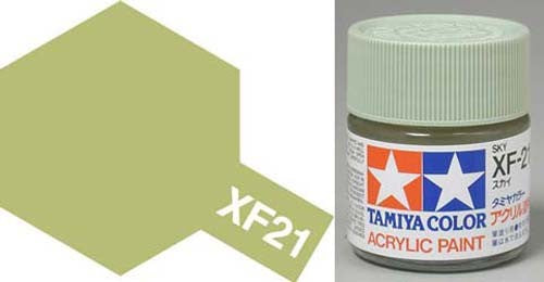 Tamiya Paint XF21 Flat Sky 10ml.