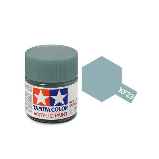 Tamiya Paint XF23 Flat Light Blue 10ml.