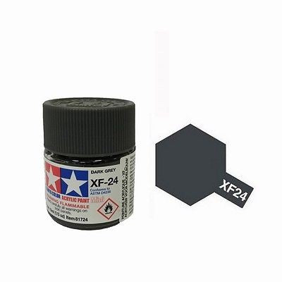 Tamiya Paint XF24 Flat Dark Grey 10ml.