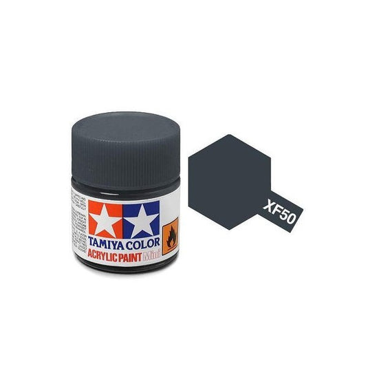 Tamiya Paint XF50 Flat Field Blue 10ml.