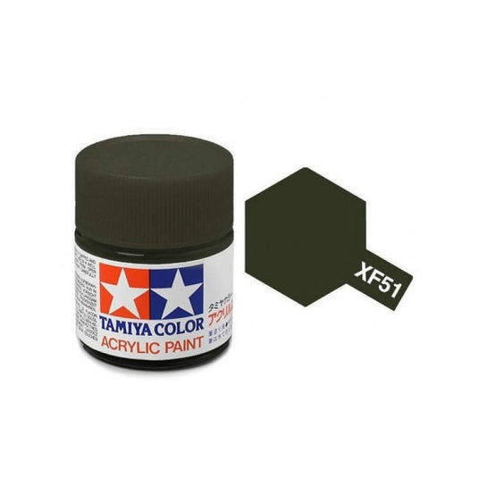 Tamiya Paint XF51 Flat Khaki Drab 10ml.