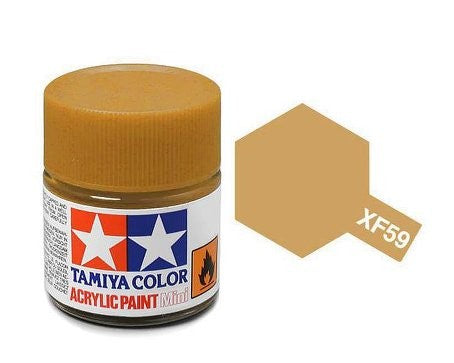 Tamiya Paint XF59 Flat Desert Yellow 10ml.